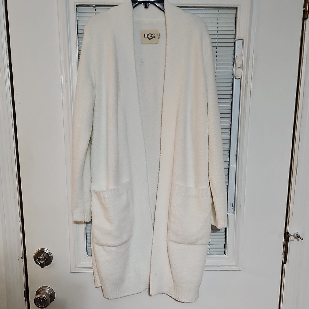UGG Women's Soft Cream Cardigan